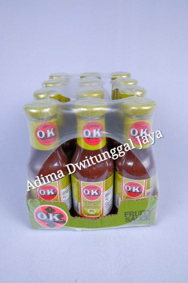 COLMANS OK Fruity Sauce - Karton