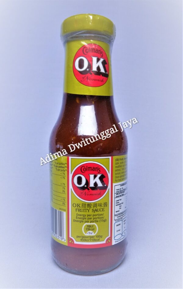 COLMANS OK Fruity Sauce