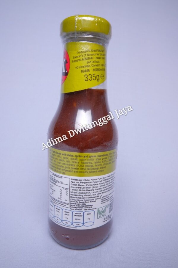 COLMANS OK Fruity Sauce