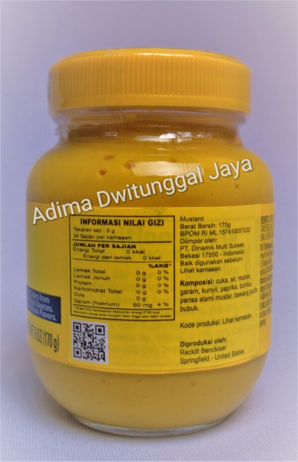 FRENCH'S Yellow Mustard