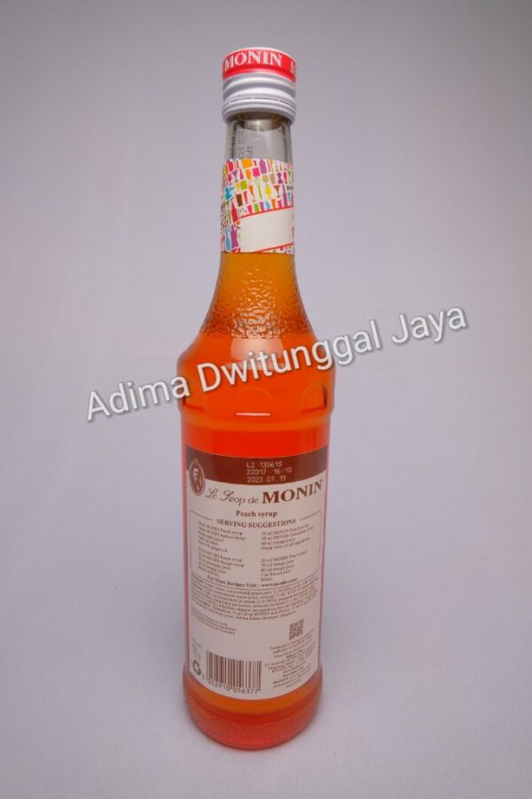 MONIN Peach Syrup