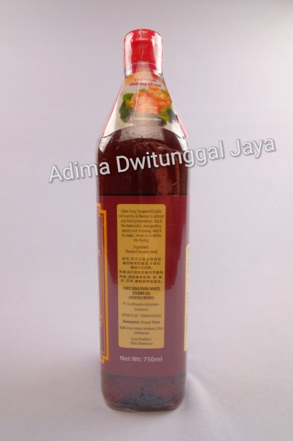 CHEE SENG Pure White Sesame Oil