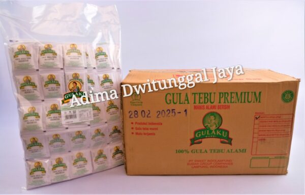 GULAKU White Sugar Sachets - Karton