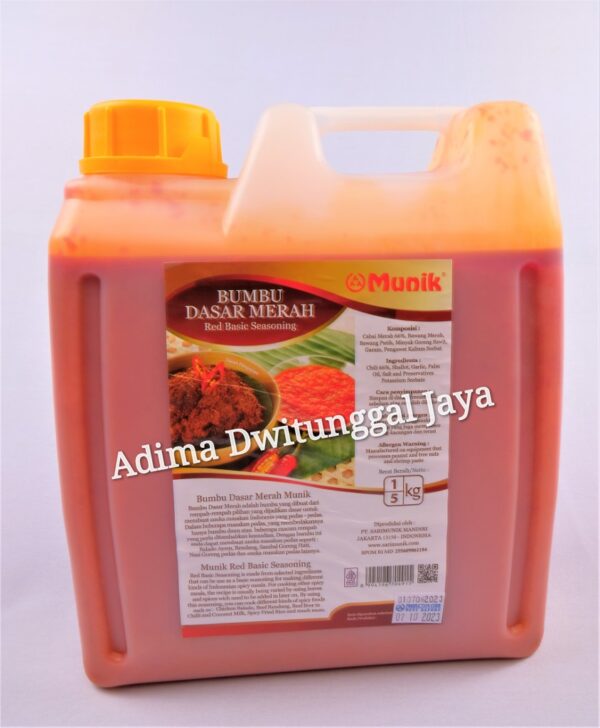 MUNIK Bumbu Dasar Merah Jerrycan