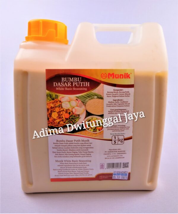 MUNIK Bumbu Dasar Putih Jerrycan