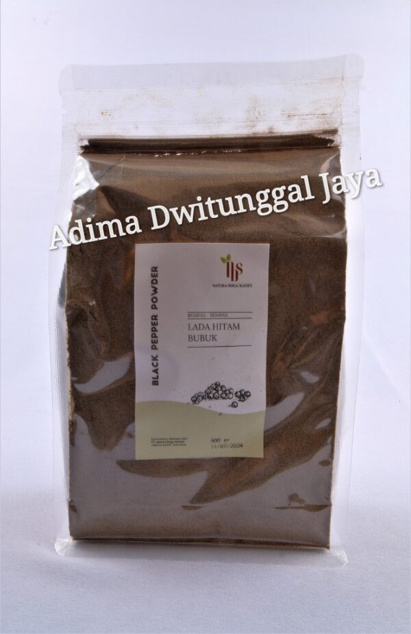NATURA BOGA Black Pepper Powder / Bubuk Lada Hitam