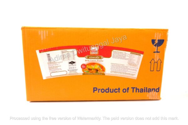 MAE SUPEN Red Curry Paste - Karton