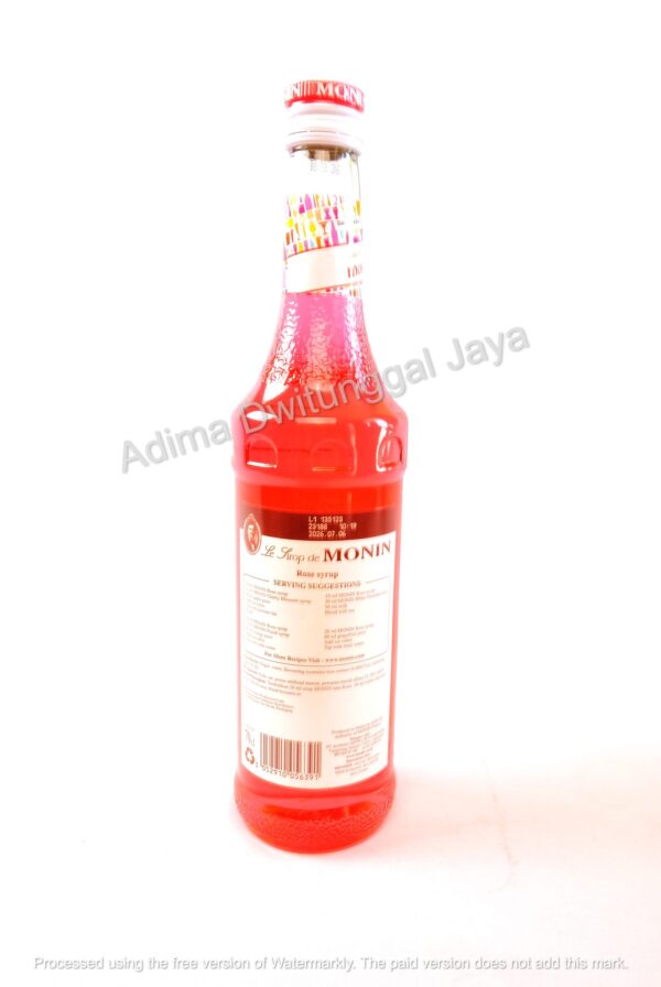 MONIN Rose Syrup