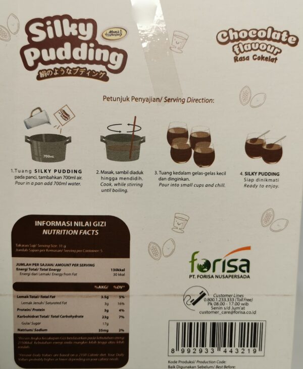 FORISA Silky Pudding Chocolate