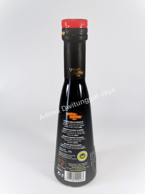 MONARI Balsamic Vinegar Etichetta Oro Binaco Gold