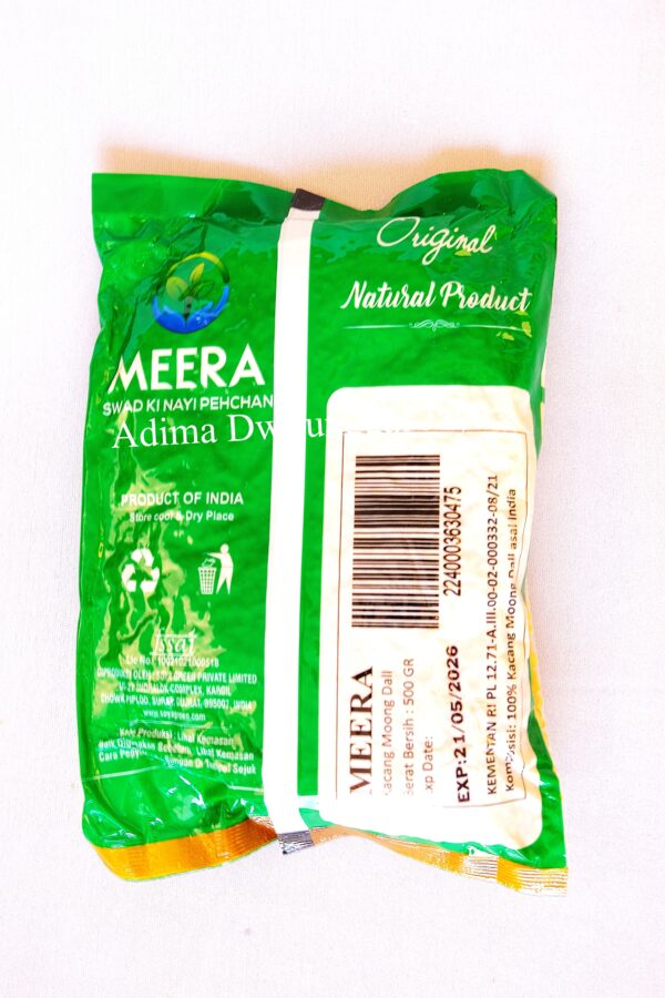 MEERA LENTILS Moong Dall