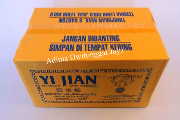 YI JIAN Egg Noodle Wide/Lebar