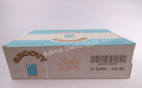 GROOVY ZODA Soda Water Kaleng
