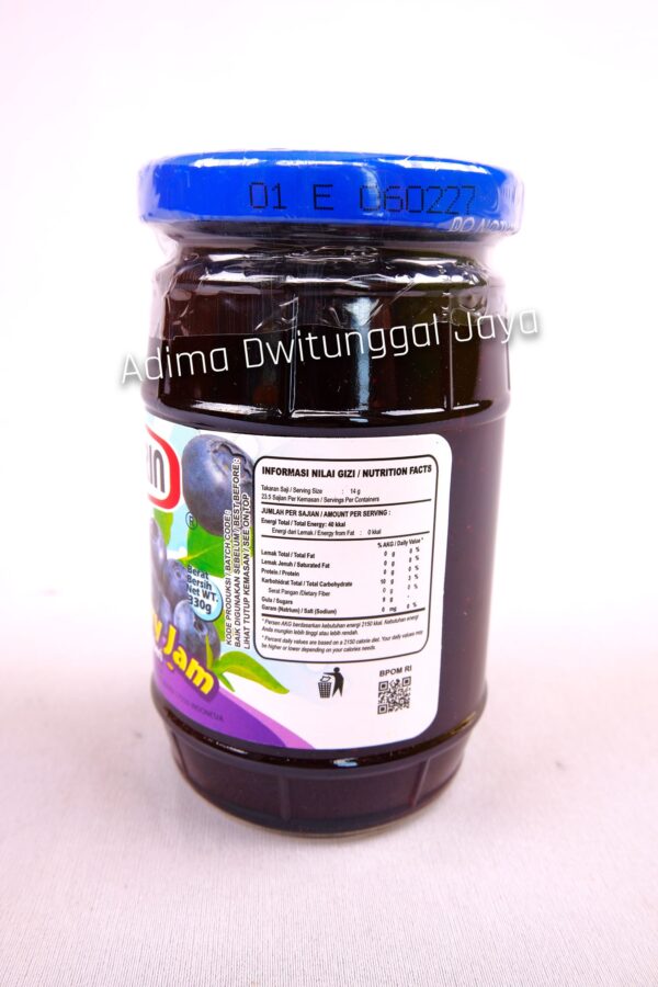 MORIN Blueberry Jam 300gr