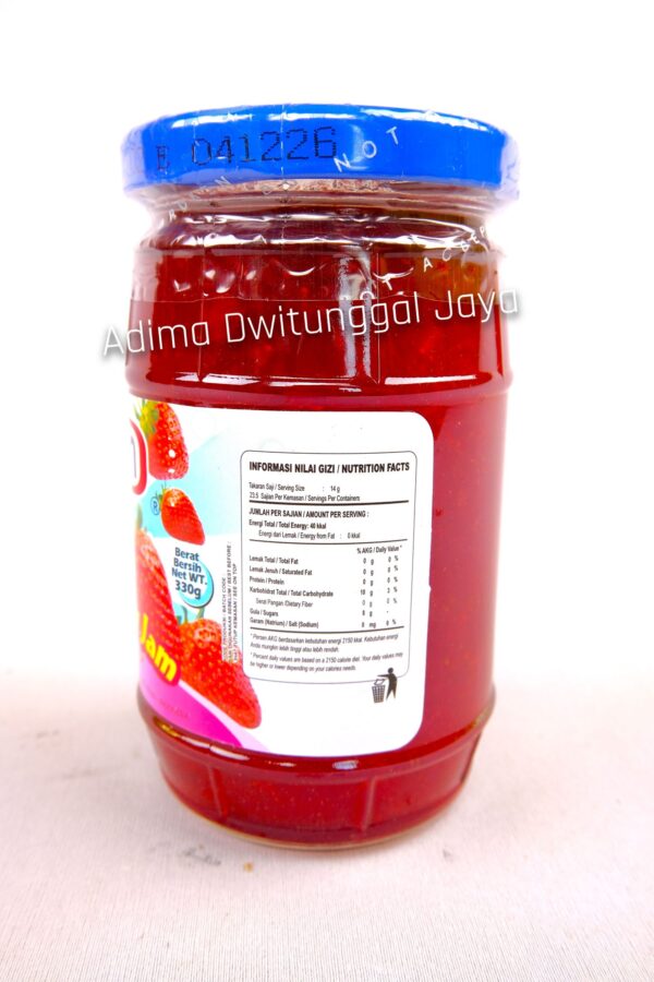 MORIN Strawberry Jam 330gr