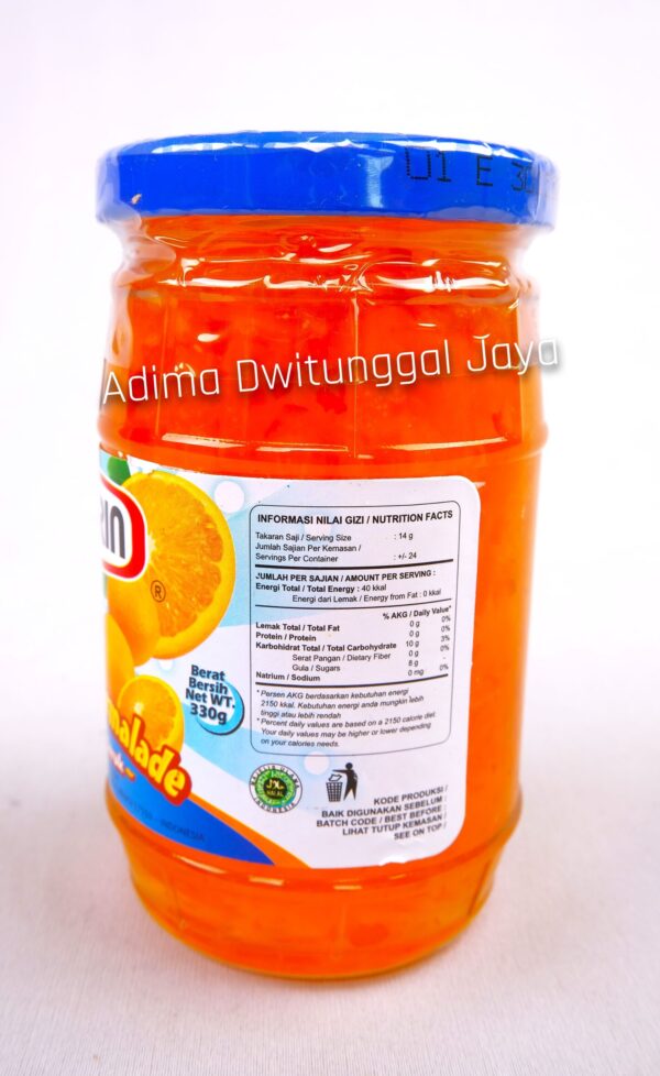 MORIN Orange Marmalade 330gr