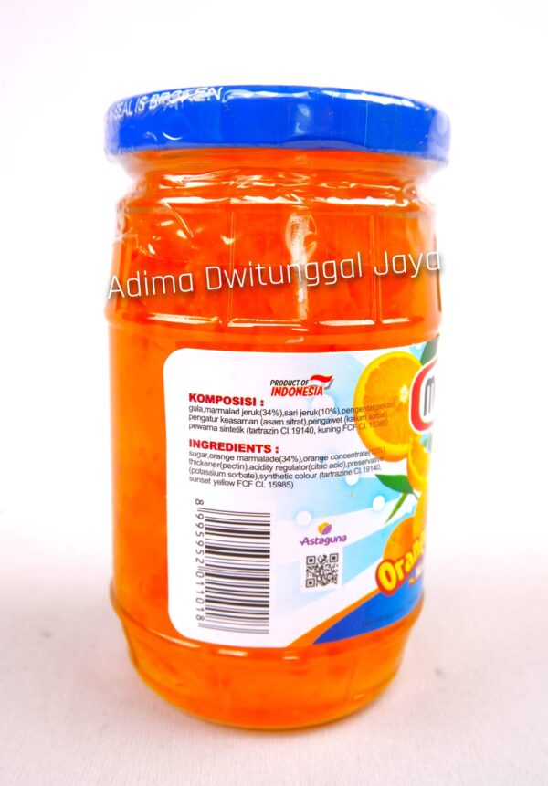 MORIN Orange Marmalade 330gr