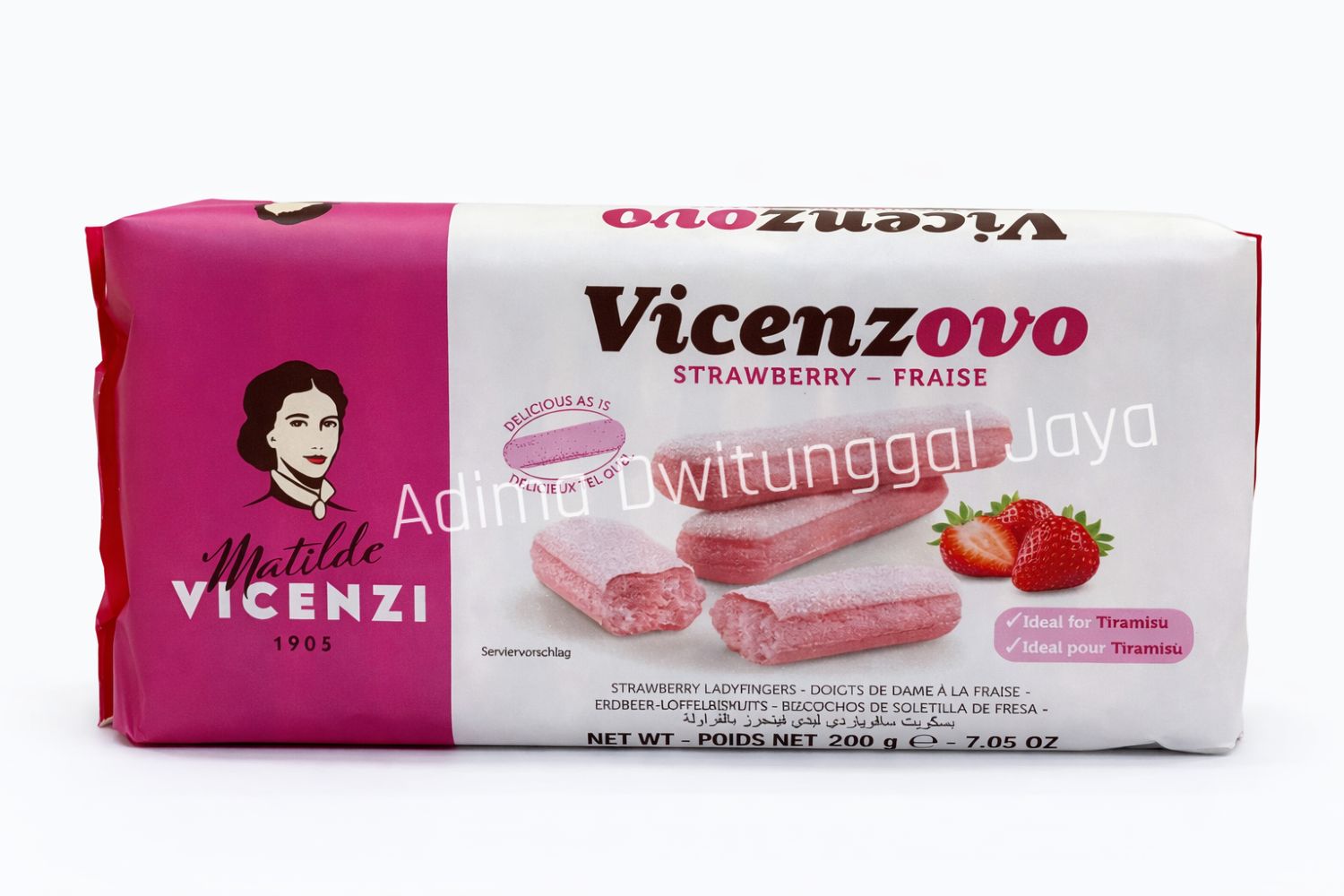 VICENZI-VICENZOVO Italian Ladyfinger Strawberry